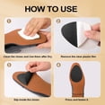 thumbnail image 3 of 6 Pairs Clear Non Slip Shoe Pads for Heels – Anti-Slip Grip Inserts for Pumps, Stilettos & Dress Shoes, Invisible Traction Stickers for Pointed Toe Soles, 3 of 7
