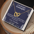 thumbnail image 3 of To Granddaughter Special Day Birthday Inseparable Necklace, 3 of 20
