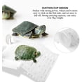 thumbnail image 5 of Jinsinto Aquarium Turtle Platform Turtle Terrace Platform Floating Reptile Ramp Contacts Terrace Island Aquarium Ornaments Decor Reptile Habitat Floating Island Dock with Suction Cup Su, 5 of 5