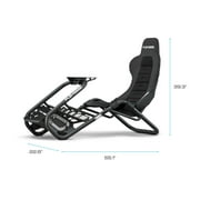 Playseat® Trophy Lightweight Carbon Quality Steel Racing Simulator Cockpit, Black