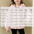 thumbnail image 3 of LUGOGNE Toddler Jacket Girls Sherpa Fleece Hooded​ Zip Up Sherpa Coat Textured Knit Ribbed Cuffs and Hem Jackets with Pockets Daily Home Gentle Comfy Outerwear, 3 of 9