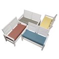 thumbnail image 3 of Duck Covers Weekend Water-Resistant 59 x 18 x 3 Inch Outdoor Bench Cushion, Moon Rock, 3 of 4