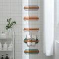 thumbnail image 2 of PAMINGONO Bathroom Slippers Storage Rack Shoe Rack PVC 1Pcs, 2 of 8