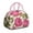 Pink-39, variant on Romantic Floral Lunch Box for Women, Bloom and Bee Design with Country Farmhouse Style