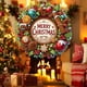 thumbnail image 5 of Kit de manualidades JJFox para pintar con diamantes acrílicos, corona de Navidad, 5 of 7