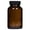 D, variant on BIZHUA Dark Brown Wide Mouth Glass Bottle Lightproof Health Products Separate Bottling, 1X Bottle