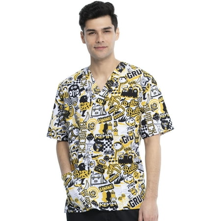 

Tooniforms Unisex V-Neck Medical Scrub Top TF701