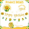 thumbnail image 2 of Decoración de fiesta JCOOS Sunflower Birthday para mujeres y niñas, 2 of 7