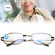 thumbnail image 1 of Gafas De Lectura Con Bloqueo De Luz Azul, Antifatiga, Plegables, Para Presbicia, Para Hombres Y Mujeres+400 Marco Negro, 1 of 7