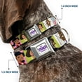 thumbnail image 2 of Disney Pet Collar, Dog Collar Metal Seatbelt Buckle, The Proud Family Character Block Poses, 15 to 24 Inches 1.0 Inch Wide, 2 of 8