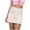 White, variant on Womens Spring/Summer Printed Mesh Double Slim Wrapped Hip Skirt