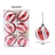 thumbnail image 1 of Bola de Navidad de pintura transparente, adornos para árbol de Navidad de Año Nuevo, decoración para el hogar 2025, 6 piezas/caja, 6 cm, color 02, 1 of 4