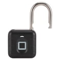 thumbnail image 1 of Fingerprint Padlock, IP67 Waterproof Fingerprint Lock with 10 Fingerprint Capacity, Padlock Keyless Biometric, Smart Padlock Waterproof Suitable for Gym Locker, 1 of 7