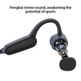 thumbnail image 4 of Monstrate Auriculares de conducción ósea compatibles con Bluetooth V5.0 16GB auriculares deportivos recargables oído abierto música Cables de audio/vídeo Negro, 4 of 6
