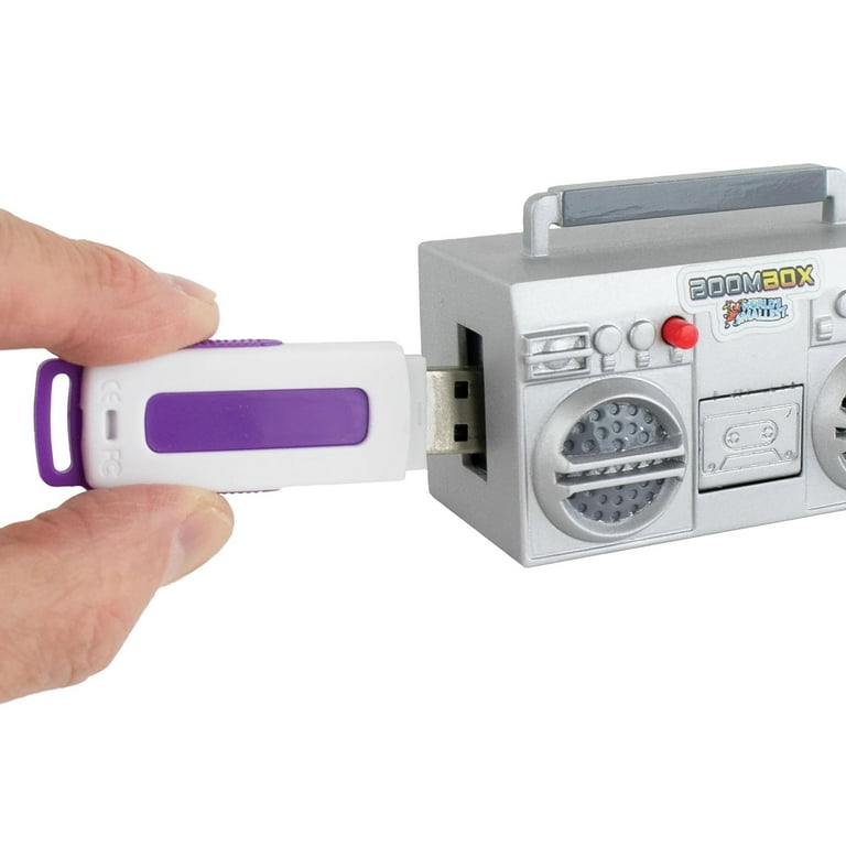 Super Impulse, World's Smallest Boom Box, USB Load, Retro Style