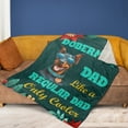 thumbnail image 4 of Doberman Pinscher Dad Like a Regular Dad Only Cooler Happy Father's Day Cozy Fleece Blanket Doberman Dog Lover Gifts Warm Soft Throw Blanket - 02007, 4 of 5