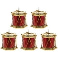 thumbnail image 1 of 5 PCS Miniatura Drum Modelo Decoración Muñeca Casa Decoración Instrumento Musical Mini Casa Decoración, 1 of 5