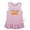 Pink Sleeveless Dresses #B, variant on Fruit Peach Pattern Dresses For Baby, Newborn Babies Skirts, Infant Princess Dress, 0-24M Kids Graphic Clothes (White Sleeveless Dresses, 0-6 Months)