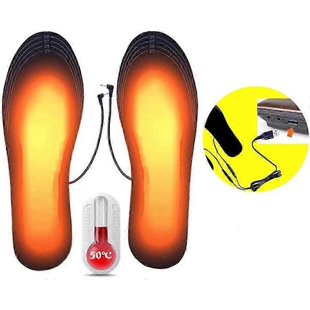 Heated Insoles Electric Heated Insole USB USB Heated Insoles Foot Warmer, for Winter, Fishing, Hikin