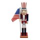 thumbnail image 1 of Cascanueces de madera tradicional decorativo de 38 cm, figura de cascanueces para regalos de fiesta LL0094, 1 of 9
