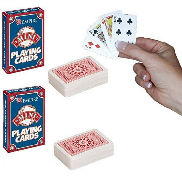 Mini Cartes à Jouer - Paquet de 2 