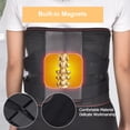 thumbnail image 3 of Cinturón de soporte de autocalentamiento Lumbar para espalda, herniación de disco, corsé ortopédico para alivio del dolor de tensión, postura inferior de la espalda, cinturón de soporte de columna ver, 3 of 4