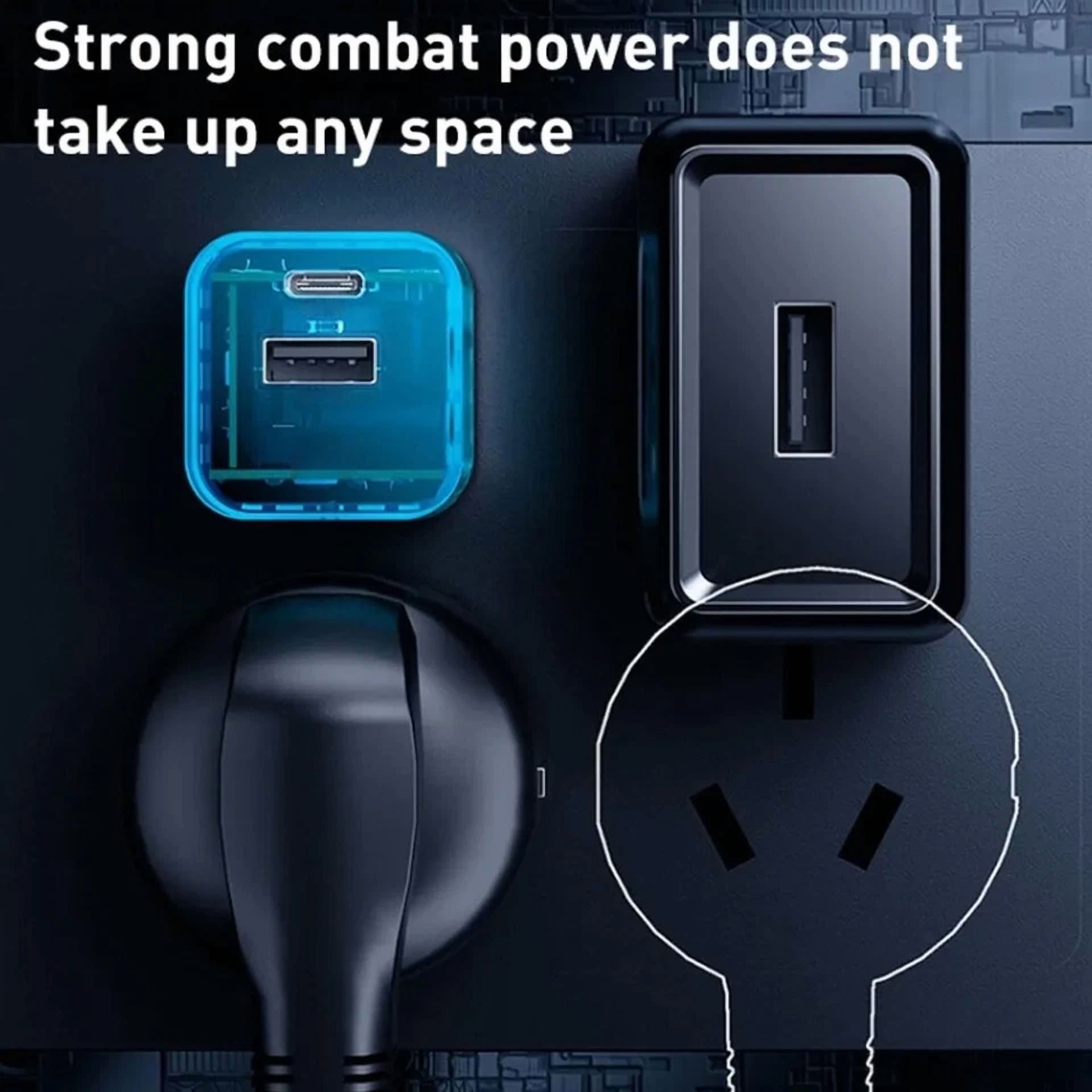Phone Charger Dual Port 20W Pd Usb C Wall Fast Charger Adapter