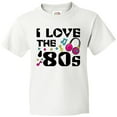 thumbnail image 3 of Inktastic I Love the '80s-musical Notes Youth T-Shirt, 3 of 5
