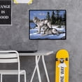 thumbnail image 1 of Cuadros Decorativos Lobos Pintura Al Óleo Por Números Lienzo Pintado A Mano Arte De La Pared Hogar Artesanías Ndcxsfigh Nuevos Originales, 1 of 9