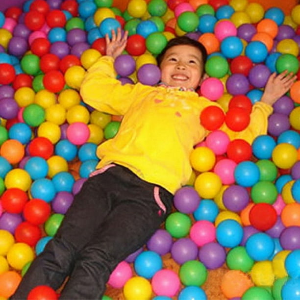 Gwong Juguete 50 unids Seguro Niño tóxico Baby Pit Toy Toy Fun Fun Colorido Bola de Océano de Plástico Suave Gwong 8106179