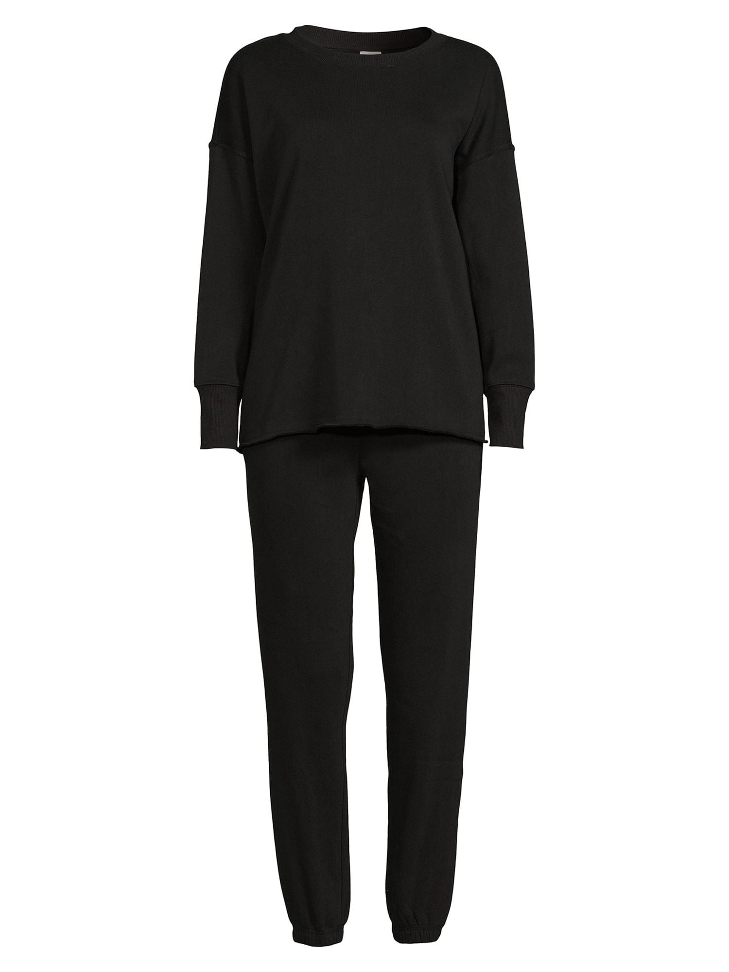 Secret Treasures Women's and Women's Plus Sleep Top and Cuffed Pants, 2-Piece