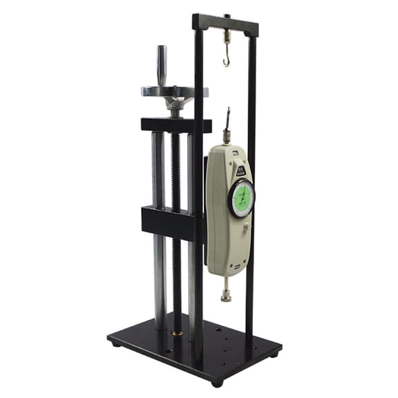 PreAsion Vertical Screw Test Stand with Push / Pull Force Gauge 500N Vertical Screw Test Stand