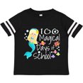 thumbnail image 3 of Inktastic 100 Magical Days of School with Blue Mermaid and Fish Boys or Girls Toddler T-Shirt, 3 of 5
