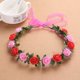 thumbnail image 1 of Nvzi Diademas de flores para mujer, corona de flores para novia, suministros para fiestas de bodas, guirnaldas florales, corona para el cabello, diademas florales, A15, 1 of 5