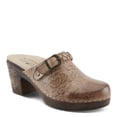 thumbnail image 3 of Spring Step L'Artiste Calliroe Open-Back Clogs | Hand-Painted Leather Slip-On with Floral Details, 3 of 9