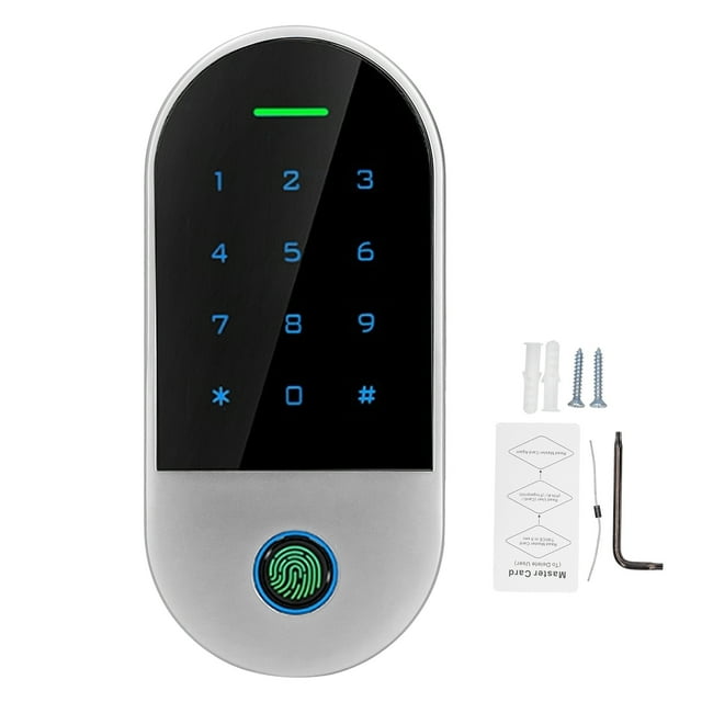 Smart Door Lock, IP66 Waterproof Keypad Door Lock Metal Bluetooth With Anti-disassembly Alarm Function For Hotel For Office For Home