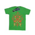 thumbnail image 1 of Harry Potter Girls Christmas Fair Isle Cotton T-Shirt, 1 of 5