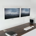 thumbnail image 4 of VIVO White Pneumatic Articulating Arm Dual Monitor Wall Mount, 17" to 32" Screens, 4 of 6