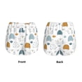 thumbnail image 3 of Rateoe Cute Doodle Turtles Printed 2 in 1 Women's Workout Shorts for Athletic Gym Running Shorts with Phone Pockets-X-Large, 3 of 7