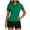 01 Green, variant on Fewfanhot Womens Fashion Trendy Casual Womens Golf Shirt Short Sleeve Tops