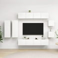 thumbnail image 2 of vidaXL TV Cabinet Set 8 Piece Chipboard Hifi Cabinet Multi Colours 31.5"/39.4", 2 of 105