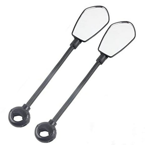 Bicycle Handlebar Rearview Mirror Adjustable Light Motorcycle Handlebar Mirror Road Bike Scooter Rearview