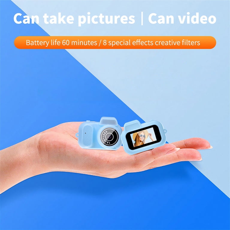 Hilitand Sport Camera - 1080P Full HD, 120° Wide Angle, Mini Action Camera For Bike, Car, Outdoor