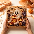 thumbnail image 5 of Halloween Pearl Art Kit, Cute Ghost 3D Diamond Art DIY Craft Kit with Resin Pearls, Halloween Wall Decor Painting for Beginners, Fall Home Decoration, Seasonal Party Activity & Handmade Gift, 5 of 6