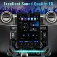thumbnail image 4 of Podofo Single Din 9.5'' Car Stereo with Apple Carplay Android Auto HD Touch Screen Car MP5 Player Car Radio Bluetooth Mirror Link USB FM,with 12 LED Rear Camera, 4 of 8