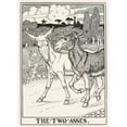 thumbnail image 3 of Percy J. Billinghurst 11x14 Black Modern Framed Museum Art Print Titled - The Two Asses (1900), 3 of 5