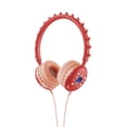 thumbnail image 3 of Inteprter Auriculares con cable Jack de 3,5mm, Control de volumen, auriculares para niños con micrófono, auriculares, accesorios de computadora, niñas y Electrónica rojo, 3 of 6
