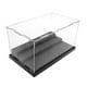 thumbnail image 4 of Estuche transparente a prueba de polvo para exhibición y colección de figuras de acción y modelos de automóviles. Negro, 4 of 9