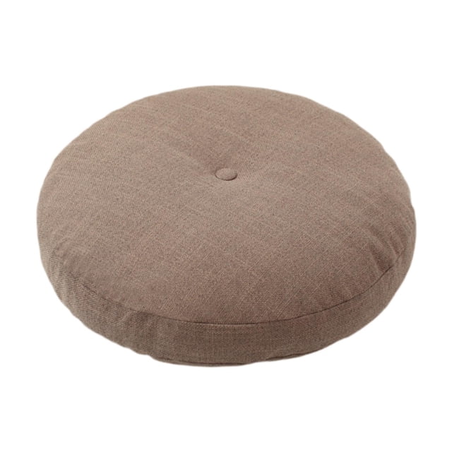 Almohada de suelo Funda extraíble y lavable Cómoda almohada de asiento Cojín de silla Suelo Caqui