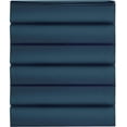thumbnail image 1 of Mocassi 1500 Thread Count Pack of 6 Flat Sheet,Twin , Navy, 1 of 3